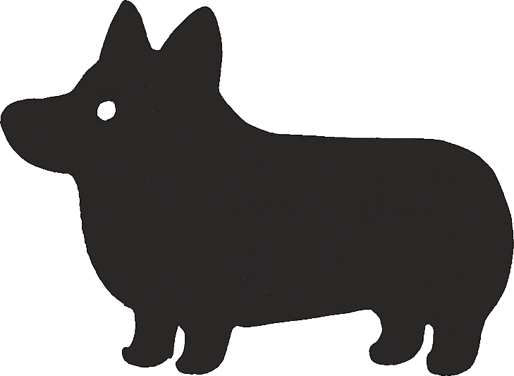 Corgi silhouette
